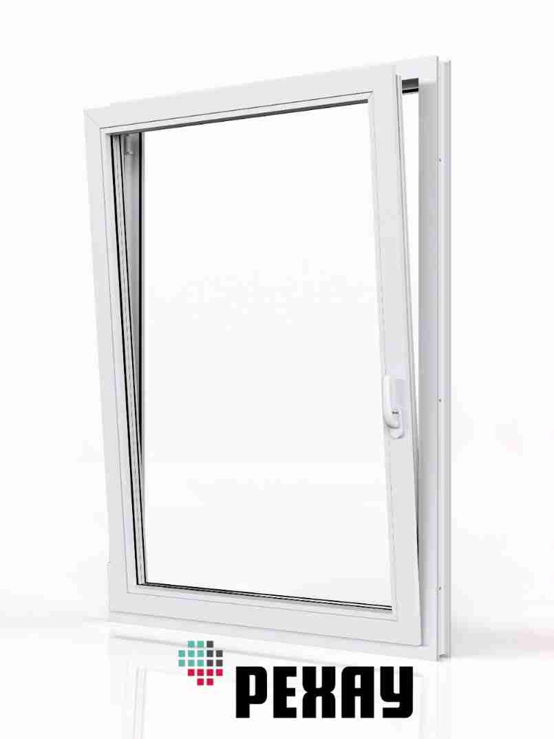 РЕХАУ Окно ПВХ BLITZ 1100х800 мм (ВхШ) одностворчатое