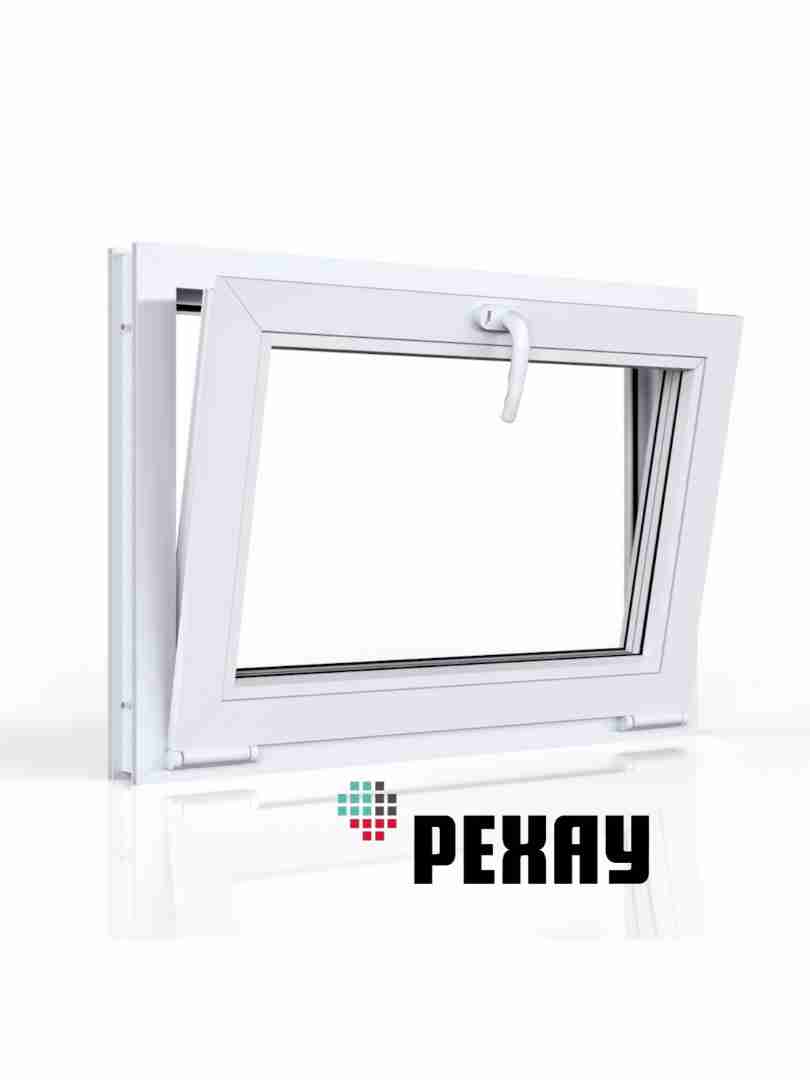 РЕХАУ Окно ПВХ BLITZ 550х900 мм (ВхШ) фрамуга