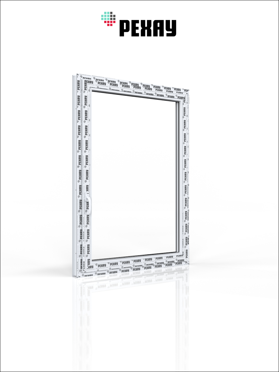 РЕХАУ Окно ПВХ CONSTANTA 1150х900 мм (ВхШ), одностворчатое, поворотно-откидное правое