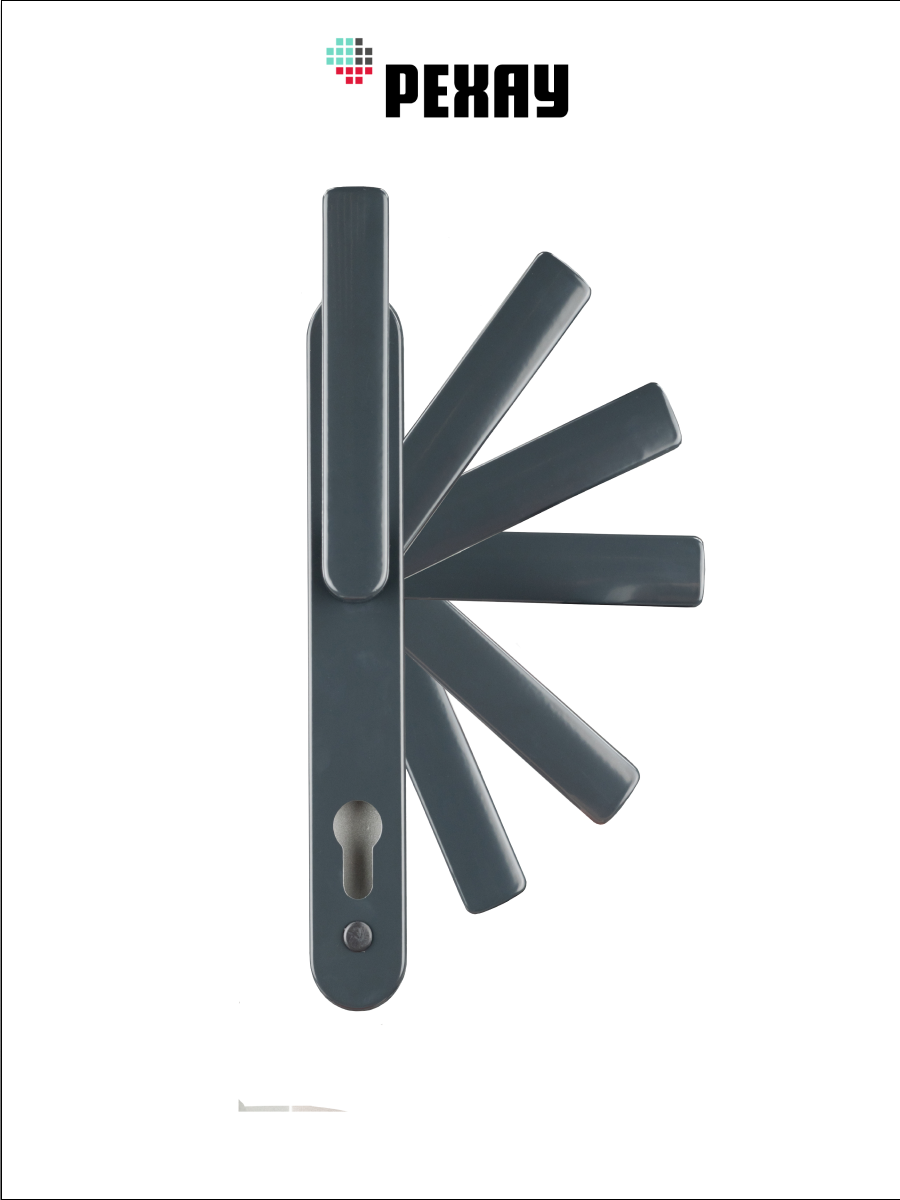 РЕХАУ Нажимной гарнитур MEDEA PLUS, антрацит