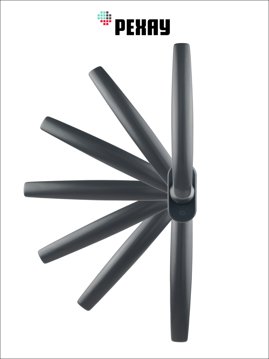 РЕХАУ Оконна ручка FREYA PSK, антрацит