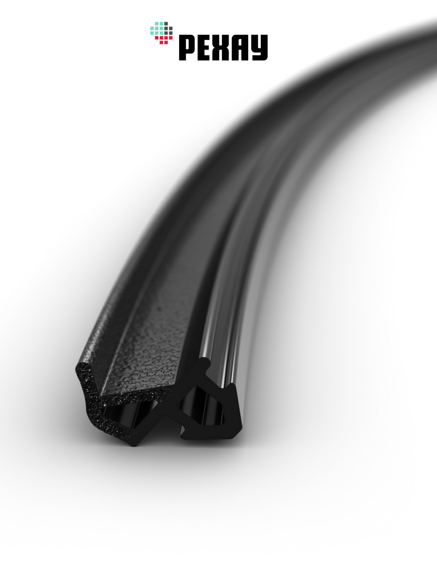 Уплотнитель притворный для ПВХ РЕХАУ ПРОТЬЮБ 10м, черный