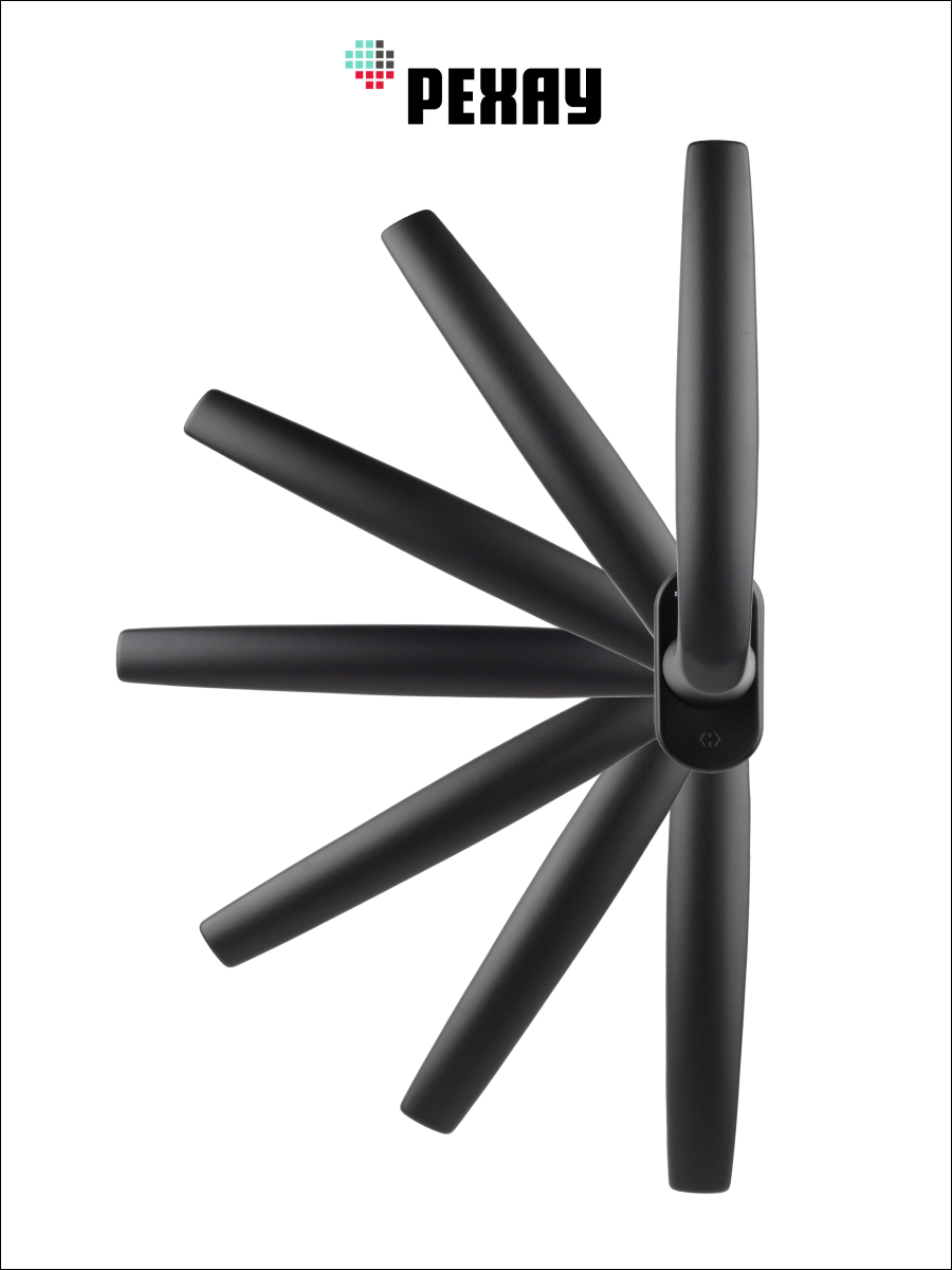 РЕХАУ Оконна ручка FREYA PSK, черная