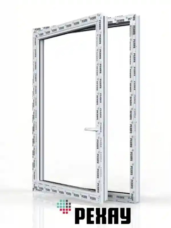 РЕХАУ Окно ПВХ BLITZ 1100х800 мм (ВхШ) одностворчатое