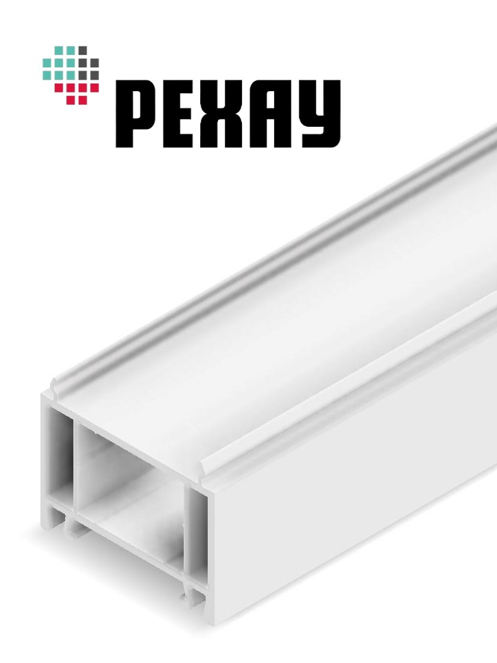 Профиль доборный 40/60 мм для ПВХ окон РЕХАУ дл 2,1 м