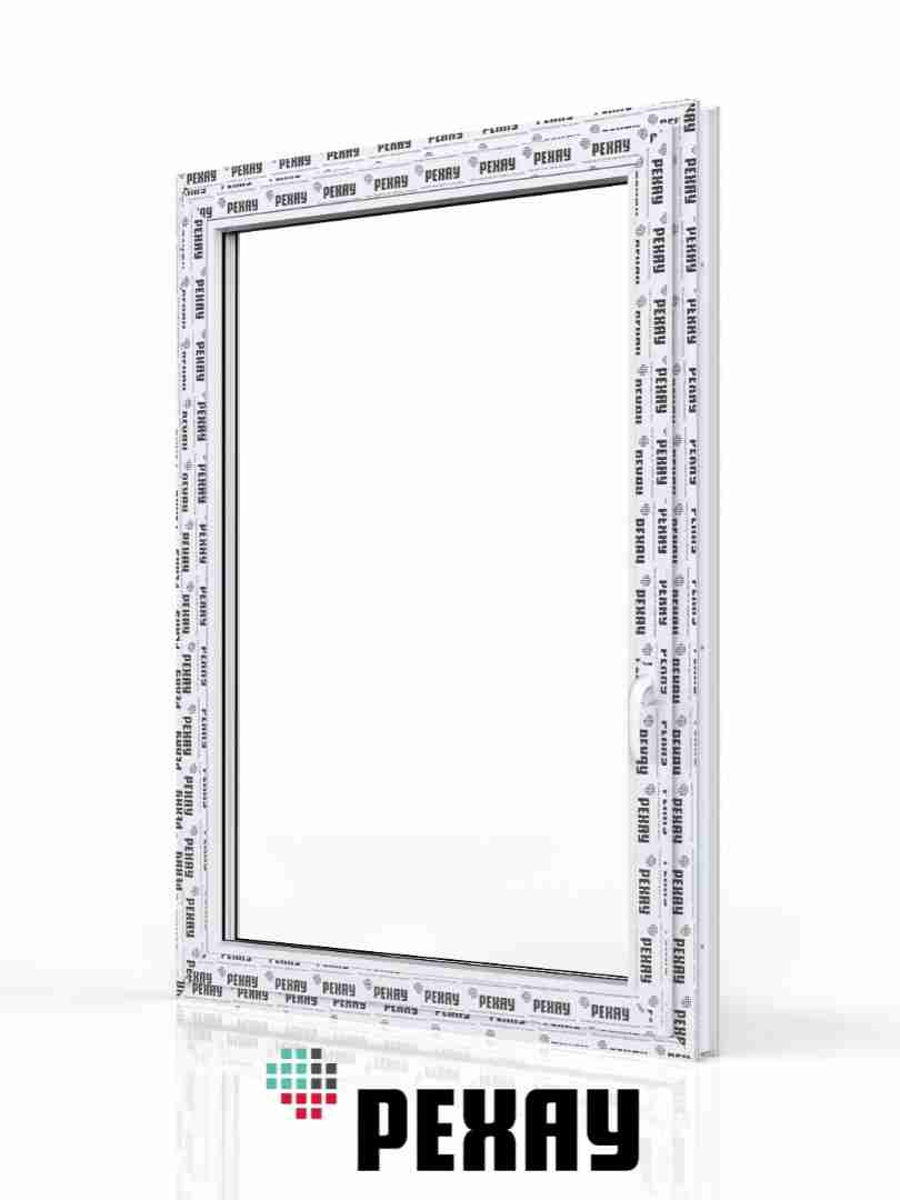 РЕХАУ Окно ПВХ BLITZ 1100х800 мм (ВхШ) одностворчатое