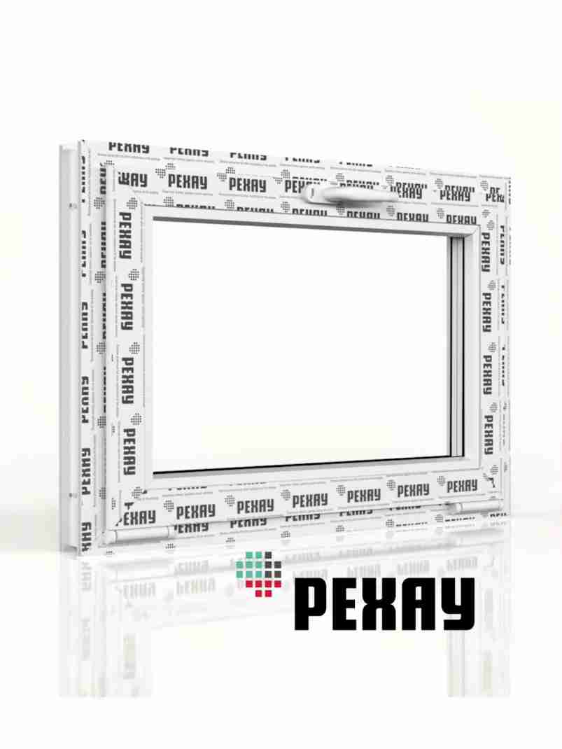 РЕХАУ Окно ПВХ BLITZ 550х900 мм (ВхШ) фрамуга