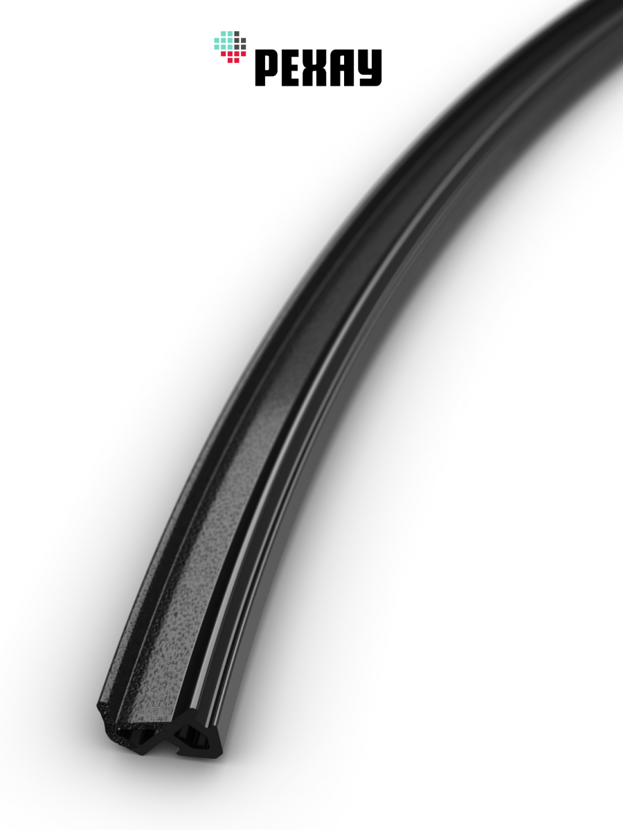 Уплотнитель притворный для ПВХ РЕХАУ ПРОТЬЮБ 10м, черный