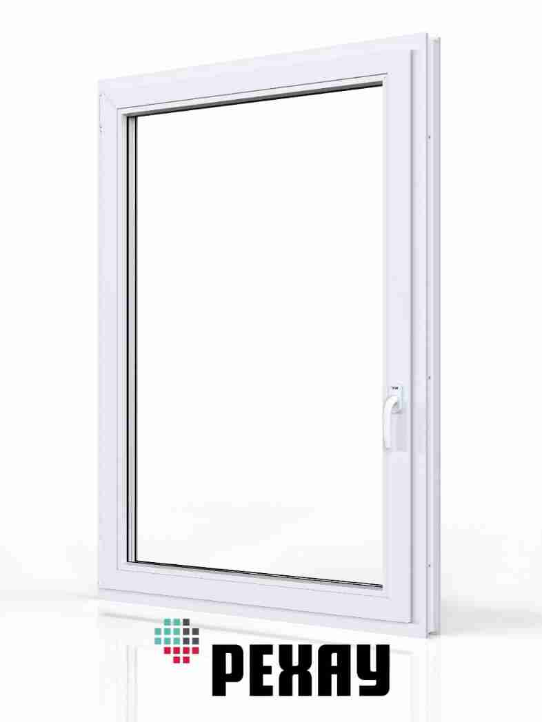 РЕХАУ Окно ПВХ BLITZ 1100х800 мм (ВхШ) одностворчатое