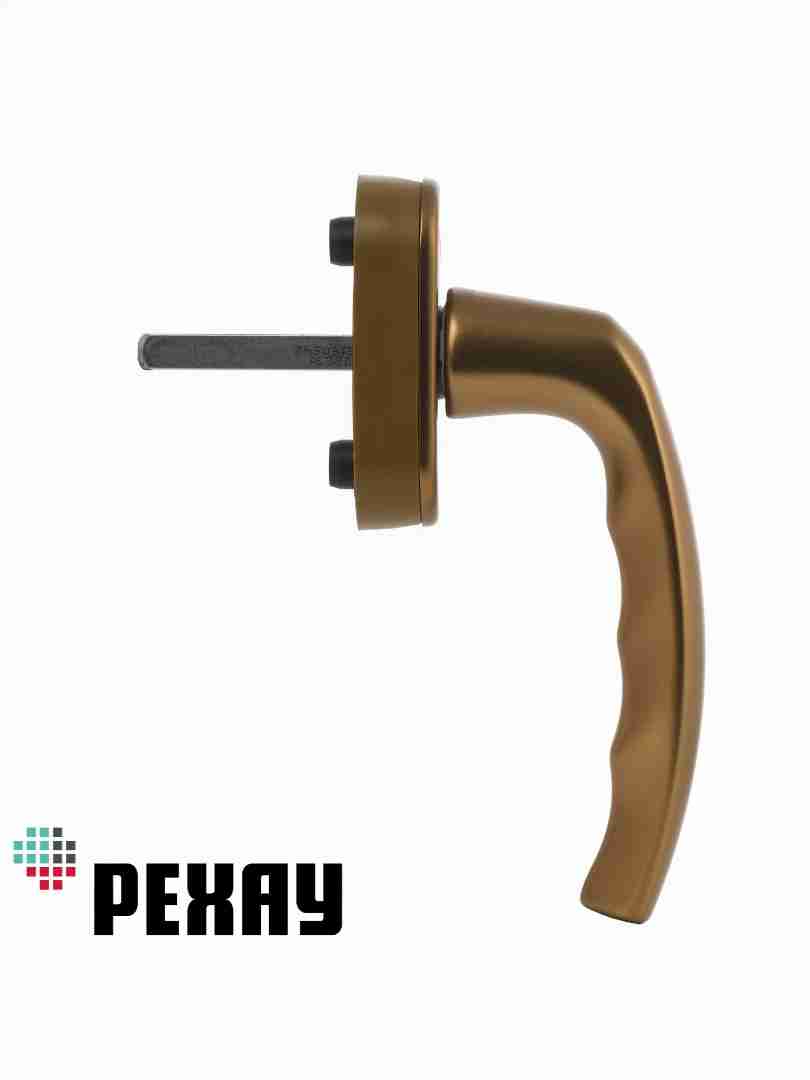 Оконая ручка FREYA, золотой со штифтом VarioFit